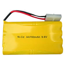 pack NiCd 700mAh 9,6V assemblaggio